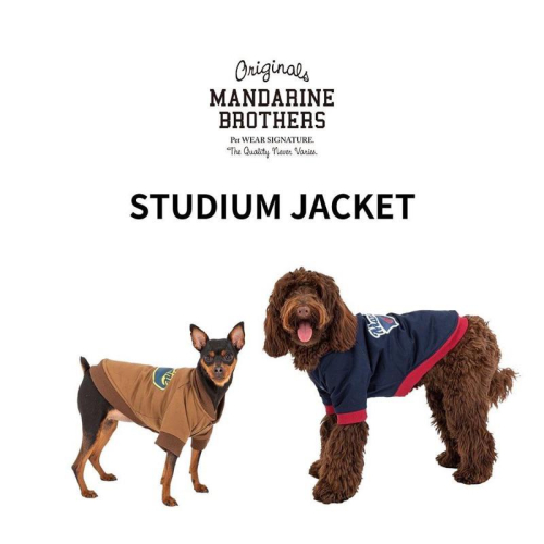 ??日本Mandarine brothers寵物美式運動外套XXL拉布拉多黃金獵犬哈士奇柴犬柯基大狗衣服質感超好細節滿滿