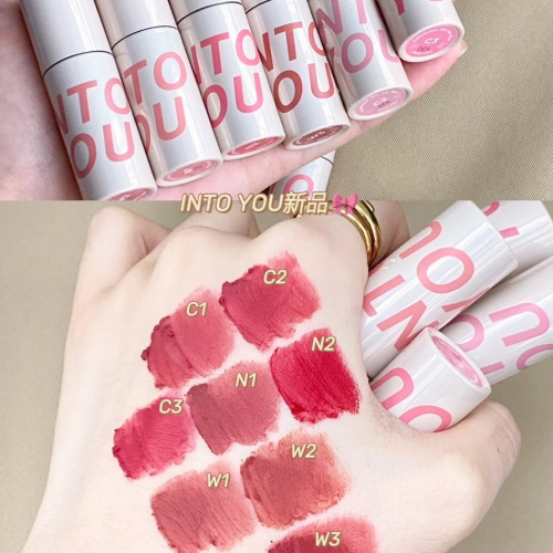 最新色✨INTO YOU 正品授權? 空氣感 唇泥 薄泥 唇泥 口紅 唇釉 ? intoyou 濃縮唇釉 印色