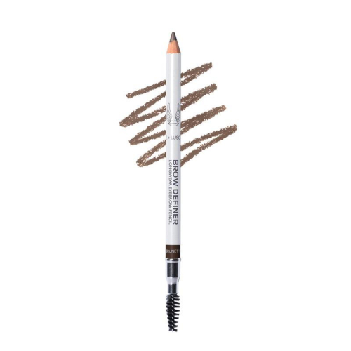 美國代購現貨true+luscious Brow Definer 雙頭毛流刷長效眉筆防水防汗眉刷眉膏眉粉自然咖啡色灰褐色