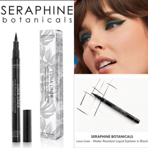 特價?️Seraphine Botanicals Luna Liner 持久防水眼線筆 貓眼妝極黑精緻筆頭零殘忍純素美妝