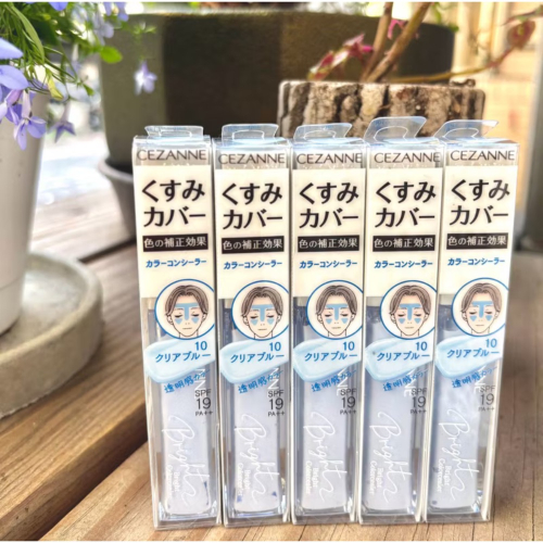 CEZANNE 打亮/雪肌遮瑕膏/美容液遮瑕膏 10號透明藍 新品
