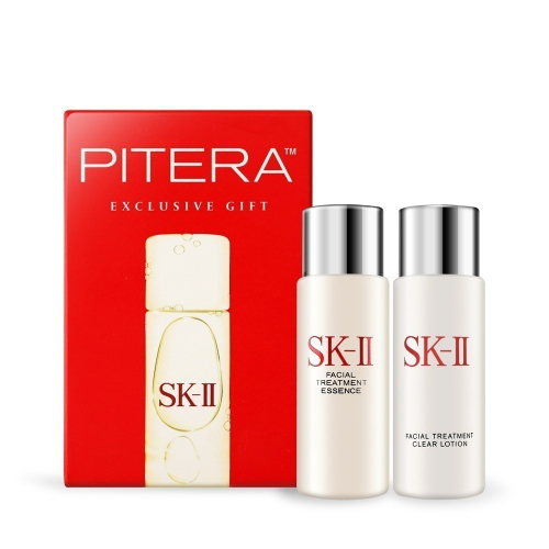 SK-II 明星雙入體驗組(青春露30ml+亮采化妝水30ml)-國際航空版