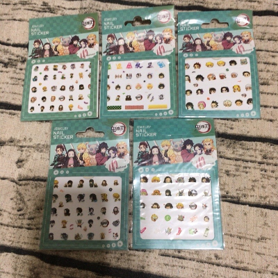 （全新）鬼滅之刃指甲貼 鬼滅之刃周邊