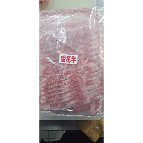 臺灣 雪花牛肉片600公克