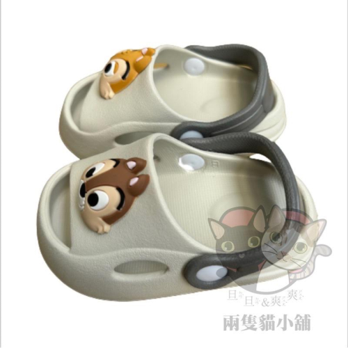 Disney 迪士尼 奇奇蒂蒂拖鞋 護趾涼鞋 休閒 防水 輕量 兒童 涼鞋 兩穿