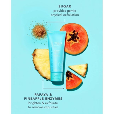 美國Tula 深層清潔去角質去黑頭面部臉部磨砂膏so polished so poreless scrub