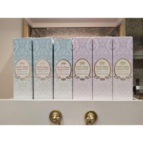 ❣️ 美妍社 ❣️附發票 SABON 二合一臉部純淨磨砂膏 薄荷/薰衣草 60ml條裝/200ml罐裝