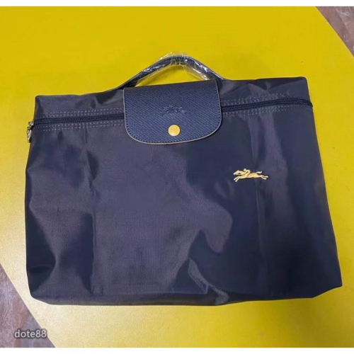 【Longchamp】新款進口防水尼龍面料70週年限量款刺繡馬男女公文包簡約大氣耐磨耐用簡便實用大容量出門必備簡約時尚
