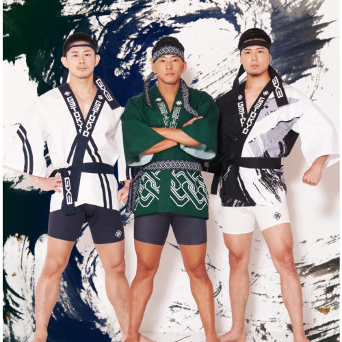 日本 GX3 日式傳統服裝法被 時尚派對遊行 日本傳圖案造型 外套 節慶祭典1入 K2421
