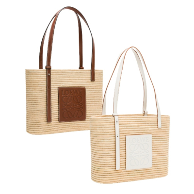 【LOEWE 羅威】 LOEWE 方形竹編包 __DVSHOP 保證正貨 台灣現貨不用等