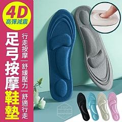 新品 預購 ｜ 4D 按摩鞋墊 鞋墊 運動鞋墊 減震鞋墊 可裁剪鞋墊 可剪裁鞋墊 減壓鞋墊 防滑鞋墊 足弓墊 按摩鞋墊
