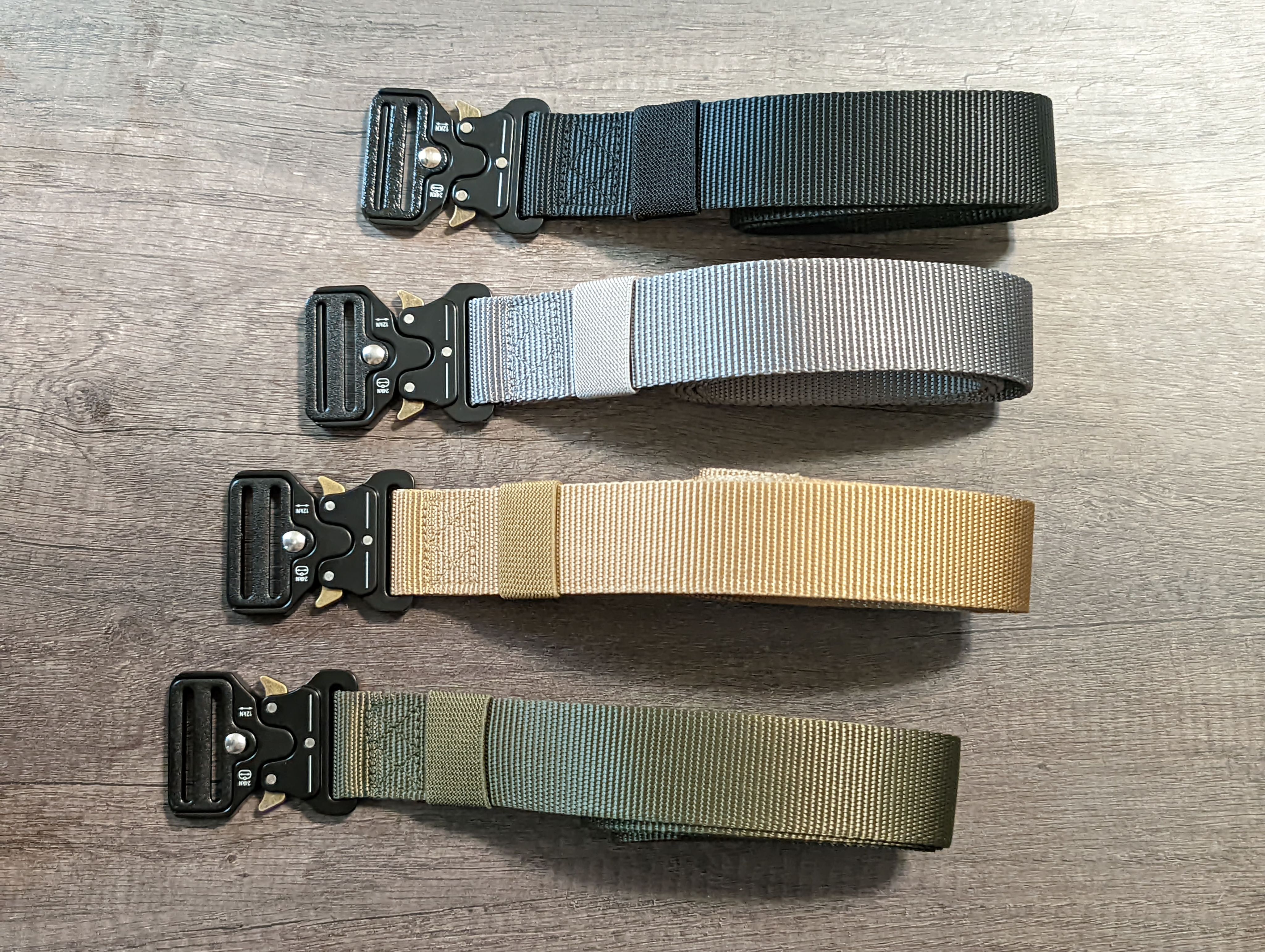 金屬快拆腰帶 多色 125cm 戰術腰帶