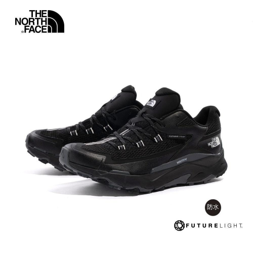 -滿3000免運-[雙和專賣店]The North Face 男 防水低筒徒步鞋/VECTIV/5LWT/黑
