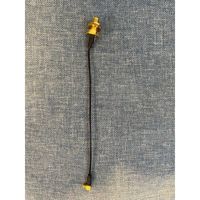 (讓您把太短變輕鬆延長!)SMA轉MMCX線材_彎頭公頭_鍍銀天線_鍍銀饋線_連接_轉接_延長_內針公款_長度10CM