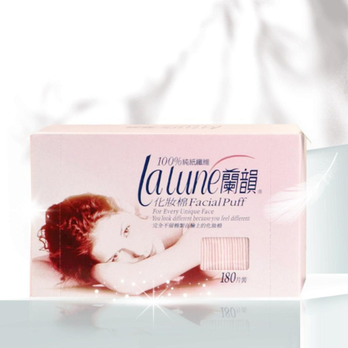 B865｜ lalune蘭韻化妝棉180片 卸妝棉 濕敷 拋棄式 保養 美妝 化妝棉xiami