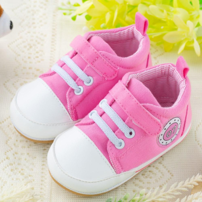 【anne＇s baby house】【NikoKids】軟Q底學步鞋(SG513)粉色【柔軟舒適室內室外皆宜】