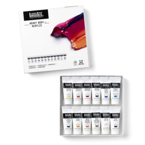 新品 Liquitex Heavy body set 3699357 12x22ml 22ml 濃稠專家級壓克力