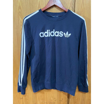 Adidas 深藍色大學T