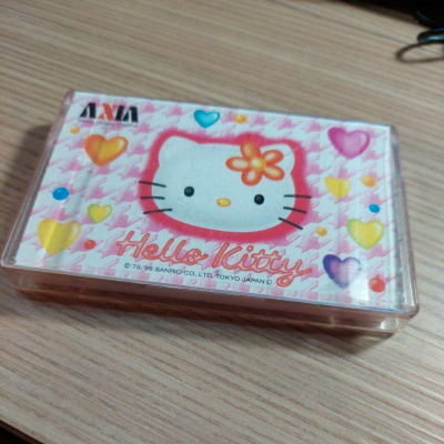 正版Axia Sanrio hello kitty 空白錄音帶古董