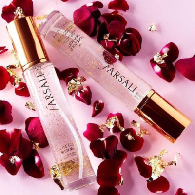 現貨Farsali金箔24K玫瑰果籽油保濕光澤型定妝噴霧多功能化妝水Rose Gold Mist 50ml獨角獸