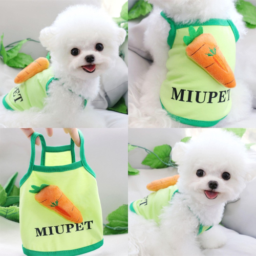 夏季吊帶小狗狗衣服夏天薄款泰迪比熊雪納瑞寵物小型幼犬博美背心