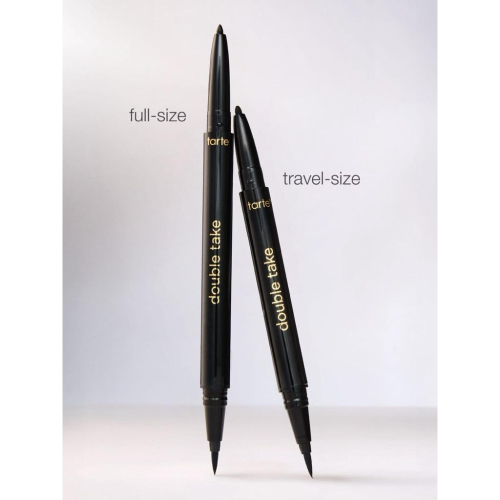 現貨 ?tarte Double Take 二合一眼線筆 黑色雙頭液態＋眼線膠筆 防水持久