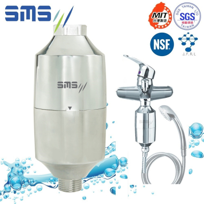SMS日月光淨水高效能除氯沐浴器淨水器(內含濾心) SGS認證 台灣製造 採用美日食品級濾材 過濾器