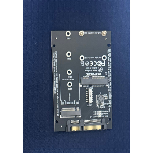 (讓您轉換mSata or SATA AHCI_M.2變成2.5吋的SSD硬碟)雙介面SSD二選一轉2.5吋SSD外接盒