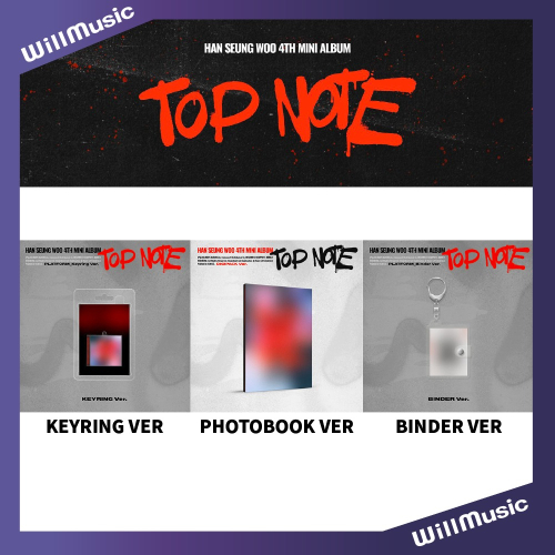 微樂客?預購 韓勝宇 HAN SEUNG WOO - 4TH MINI ALBUM [TOP NOTE]