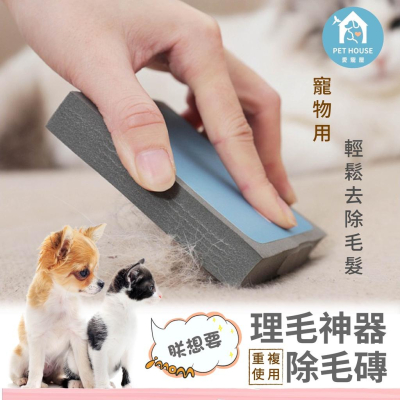 [台灣現貨 快速出貨]神奇除毛海綿 除毛 寵物除毛磚 一毛打盡 除毛磚 寵物刷毛神器 寵物除毛刷 神奇除毛磚 理毛神器