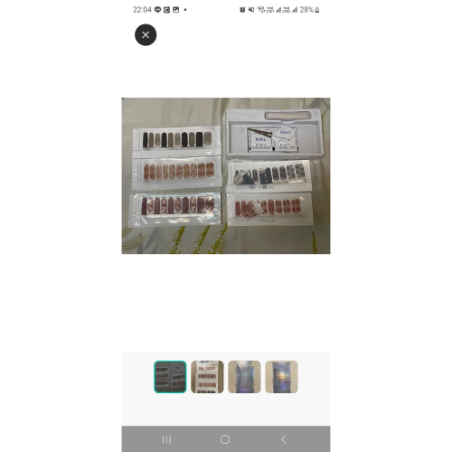 旋轉美甲貼紙