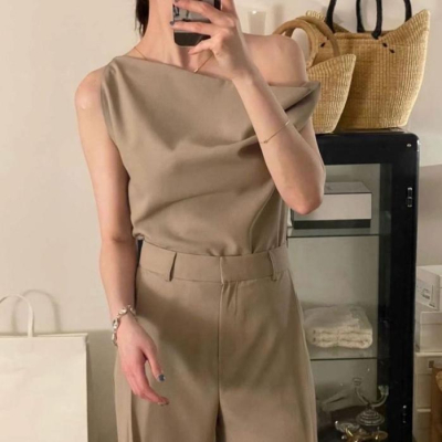ᴷᴼᴿᴱᴬ ?? 維納斯女神優雅設計款西裝褲