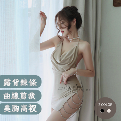 現貨□美人修身衣□ 性感大露背連身裙 開高衩火辣性感鏤空 夜店派對打扮 舞台表演服 綁帶連身裙