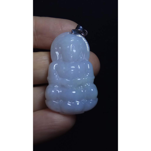 天然玉石硬玉緬甸玉正品A貨翡翠冰糯種紫羅蘭吊墬玉珮玉牌墬子玉墬掛件項鍊觀音菩薩珠寶寶石首飾飾品