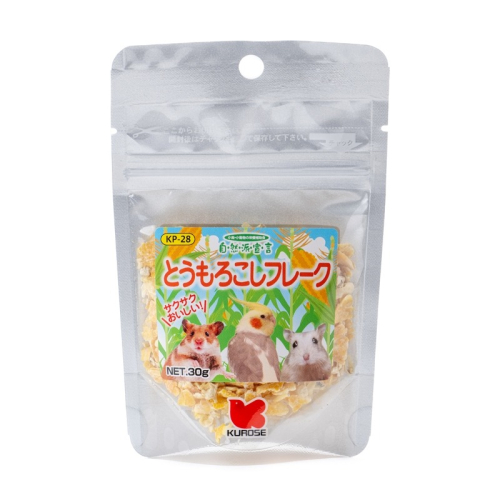 ?啾麻雞?【玉米片】KP-28（30g）｜日本 黑瀨 自然派宣言 飼料 點心 零食 副食