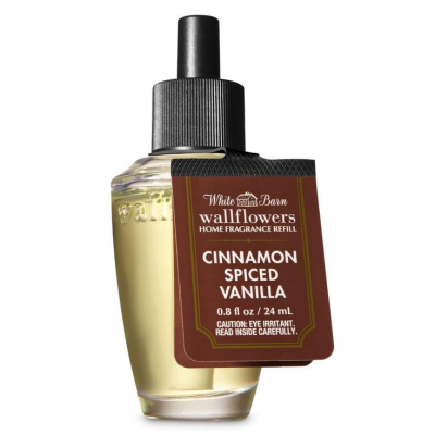 BBW 肉桂辣香草 Cinnamon Spiced Vanilla 插電香補充瓶 24ml
