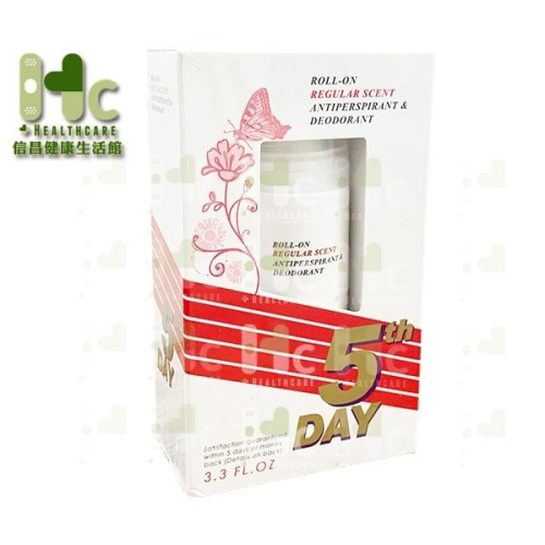 5-DAY 花蝴蝶滾珠式體味消除劑 100ml