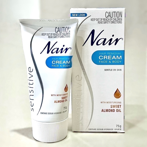 【LN澳洲代購】現貨 Nair 天然溫和無痛脫毛膏/除毛膏 75g
