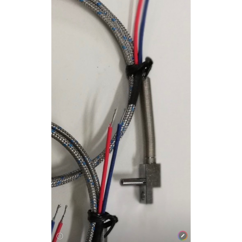 熱澆道J型感溫棒 坎入式銅塊熱電偶 溫度感測器 歐規網線(台製）