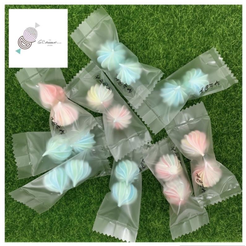 【A.C. dessert】馬林糖➰蛋白糖Meringue(蛋奶素可)2顆裝