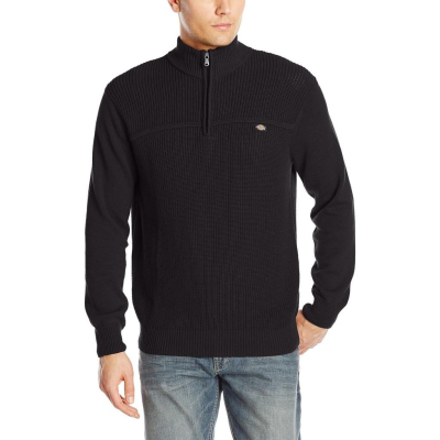 Dickies 毛衣 針織衫 厚實 保暖 舒適 黑色 M(約一般L) 胸寬約55~56公分 美國購入 保證正品