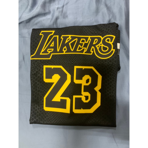 NBA 湖人黑蛇紋球衣 L.James