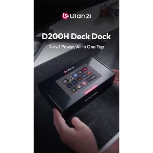 Ulanzi D200H 桌面助手 擴充控制台 巨集鍵盤 讀卡座 AI個性化 燈光系統 直播剪輯