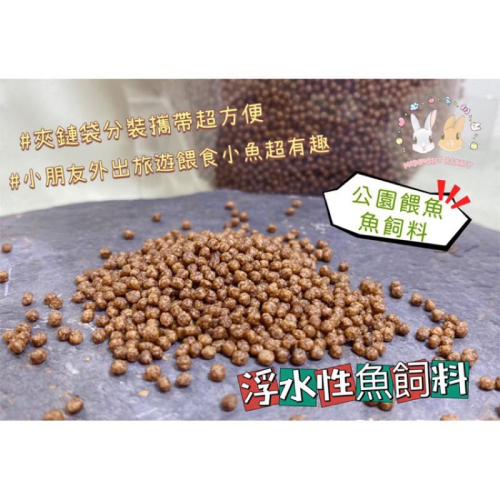 【現貨】小顆粒浮性魚飼料 公園餵魚 生態教學 露營 出遊 魚飼料 餵魚 親子同樂 錦鯉 吳郭魚