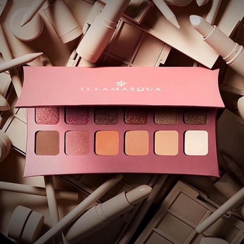 英國代購現貨illamasqua 12色多色歐美眼影盤Unveiled Artistry Palette