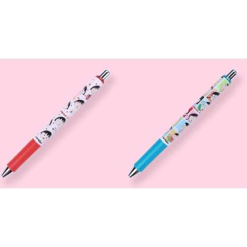 [日本製] Energel 原子筆 溜溜筆 圓珠筆 Chibimaruko Chan 櫻桃小丸子 櫻桃子 0.5mm