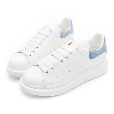 Alexander McQueen 白鞋 (藍-38.5)__DVSHOP 保證正貨 台灣現貨不用等