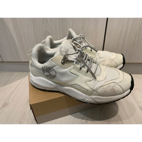 Timberland白鞋 男 27號 七成新