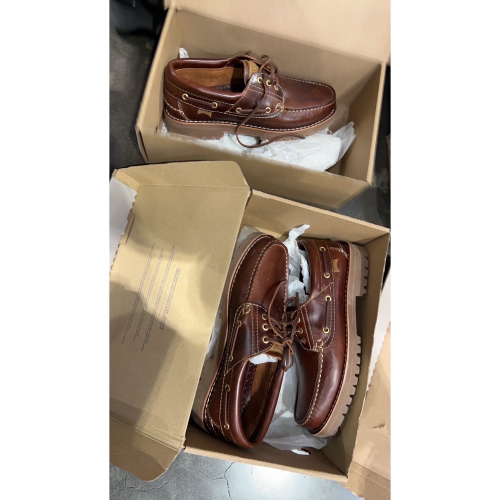 Camper 男經典三孔帆船鞋