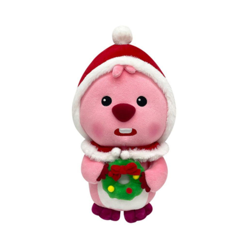 韓國連線 Zanmang Loopy 露比聖誕限定玩偶 35cm
